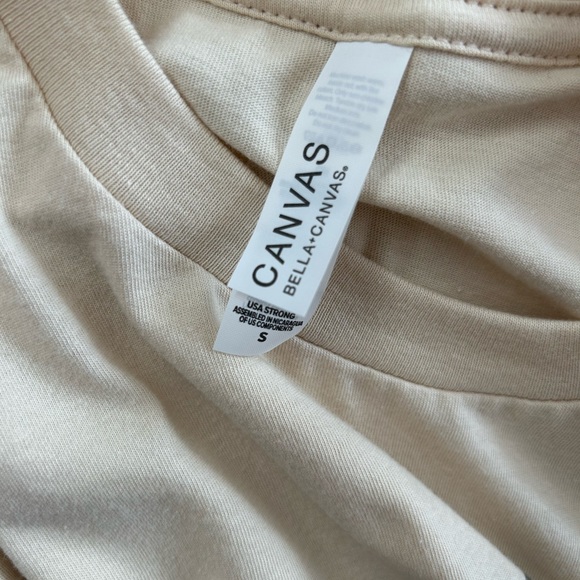 Easter Cream Colored Christian tshirt Blessed - Picture 3 of 3